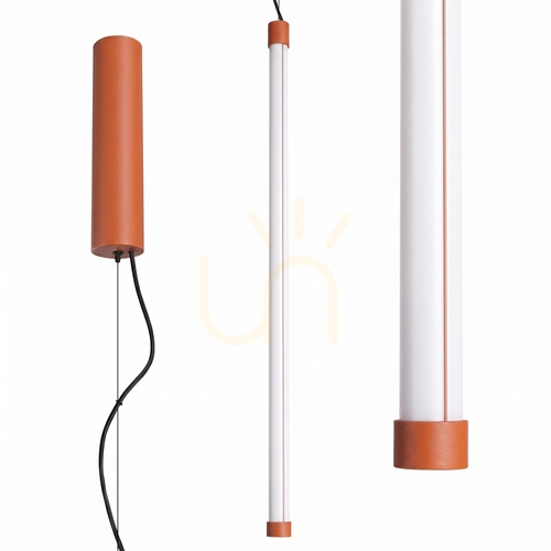 Sprawdź Lampa wisząca TRANG 75 ochra czerwona LED 4000K