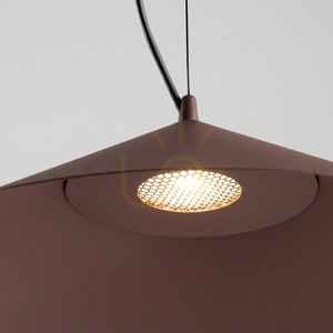 Lampa wisząca FINT brązowa LED 3000K small 4