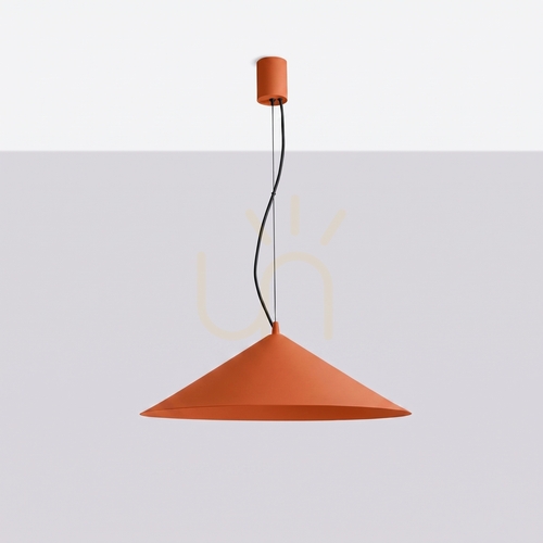 Sprawdź Lampa wisząca FINT ochra czerwona LED 3000K