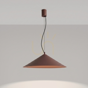 Lampa wisząca FINT brązowa LED 4000K small 2