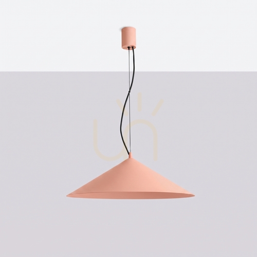 Sprawdź Lampa wisząca FINT brzoskwiniowa LED 4000K