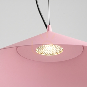 Lampa wisząca FINT różowa LED 4000K small 4