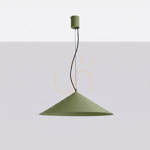 Lampa wisząca FINT zielona oliwka LED 4000K small 1