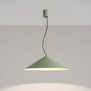 Lampa wisząca FINT zielona oliwka LED 4000K small 2