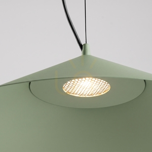 Lampa wisząca FINT zielona oliwka LED 4000K small 4