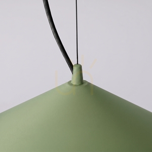 Lampa wisząca FINT zielona oliwka LED 4000K small 5