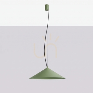 Lampa wisząca FINT zielona oliwka LED 4000K small 7