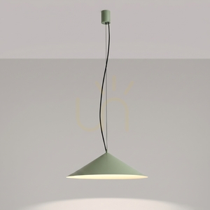 Lampa wisząca FINT zielona oliwka LED 4000K small 8