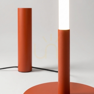 Lampa podłogowa TRANG ochra czerwona 3000K small 5