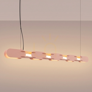 Lampa wisząca CHAIN 158 brzoskwiniowa LED 3000K small 2