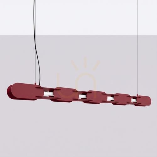 Sprawdź Lampa wisząca CHAIN 158 burgund LED 3000K