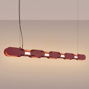 Lampa wisząca CHAIN 158 burgund LED 3000K small 2