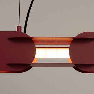 Lampa wisząca CHAIN 158 burgund LED 3000K small 3