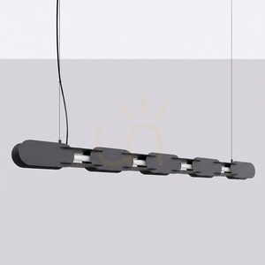 Lampa wisząca CHAIN 158 czarna LED 3000K small 1