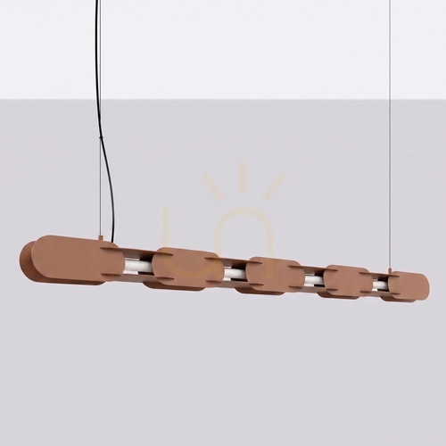 Sprawdź Lampa wisząca CHAIN 158 mocca LED 3000K