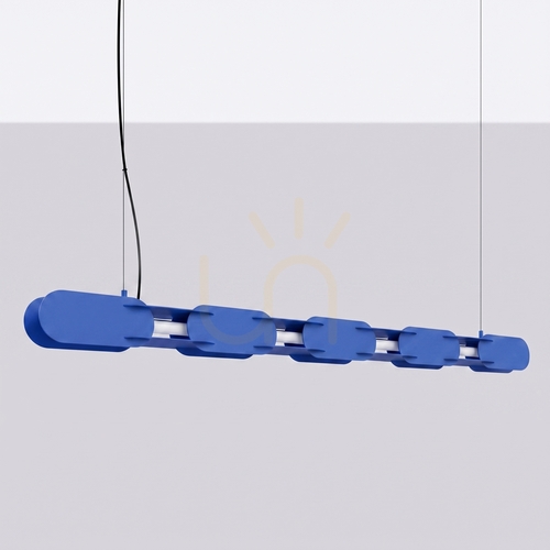 Sprawdź Lampa wisząca CHAIN 158 ultramaryna LED 3000K