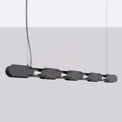 Sprawdź Lampa wisząca CHAIN 158 czarna LED 4000K