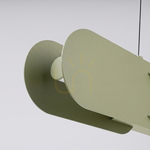 Lampa wisząca CHAIN 158 zielona oliwka LED 4000K small 4