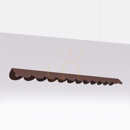 Sprawdź Lampa wisząca BISCUIT 130 brązowa LED 4000K