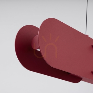 Lampa wisząca CHAIN 91 burgund LED 4000K small 4