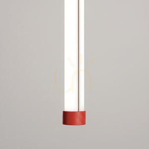 Lampa wisząca TRANG 100 czerwona LED 4000K small 3