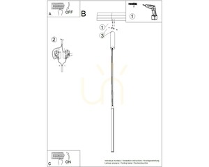 Lampa wisząca TRANG 100 czerwona LED 4000K small 6