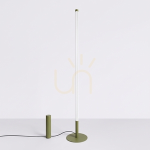 Lampa podłogowa TRANG zielona oliwka 3000K small 2