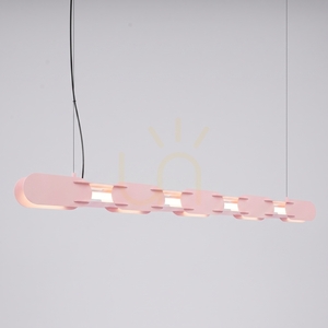 Lampa wisząca CHAIN 158 różowa LED 4000K small 2