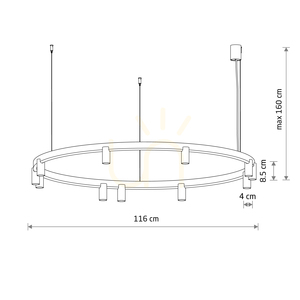 Lampa Wisząca FOURTY ROUND LED 12288 Nowodvorski 7 Lampa Wisząca FOURTY ROUND LED 12288 Nowodvorski small 7