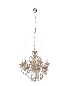 Lampa Wisząca GRACIA 3081-97 Mosiądz 8xE14 small 1