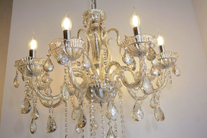 Lampa Wisząca GRACIA 3081-97 Mosiądz 8xE14 small 11