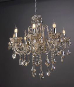 Lampa Wisząca GRACIA 3081-97 Mosiądz 8xE14 small 9