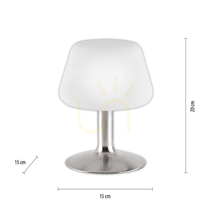 Lampa Stołowa TILL 4078-55 Srebrny 1xG9 7 Lampa Stołowa TILL 4078-55 Srebrny 1xG9 small 7