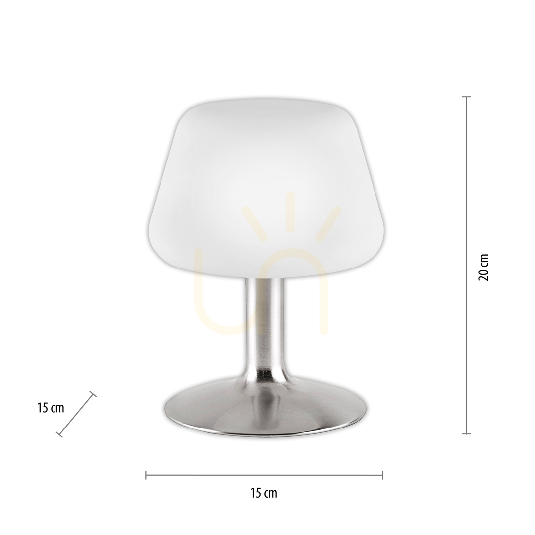 Obejrzyj Lampa Stołowa TILL 4078-55 Srebrny 1xG9 Lampa Stołowa TILL 4078-55 Srebrny 1xG9