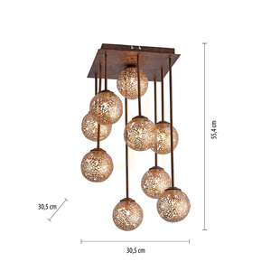 Plafon GRETA 6238-48 Rdzawy 9xG9 6 Plafon GRETA 6238-48 Rdzawy 9xG9 small 6