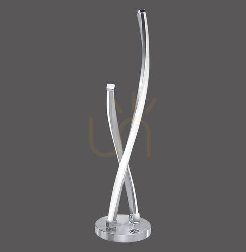 Sprawdź Lampa Stołowa POLINA 9141-55 Srebrny 1xLED