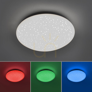 Plafon Zuma Line SKYLER 14241-16 biały LED 8 W 25 cm small 4