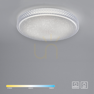 Plafon LED Zuma Line FRIDA 14372-00 transparentny, 36 W, CCT small 11