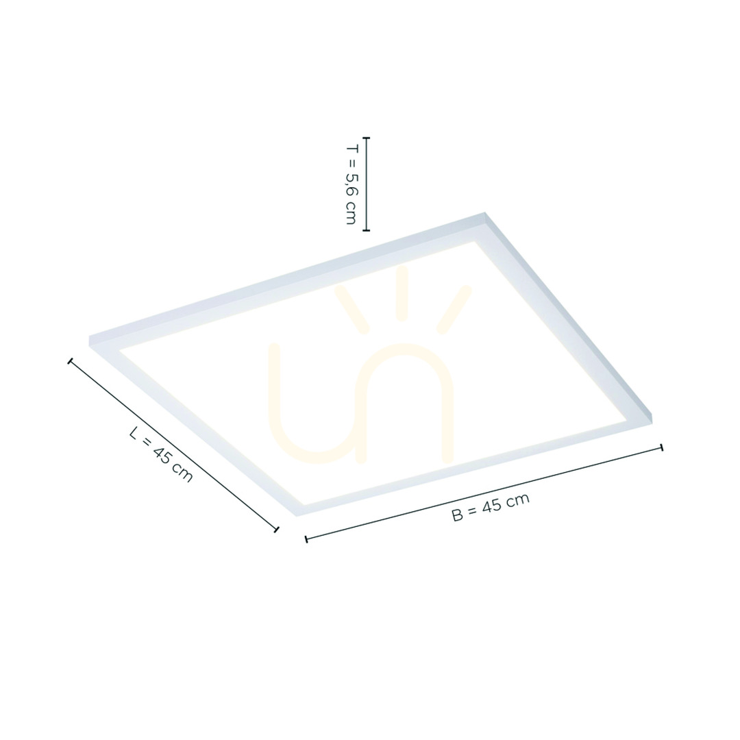 Obejrzyj Plafon FLAT 14531-16 Biały 1xLED Plafon FLAT 14531-16 Biały 1xLED