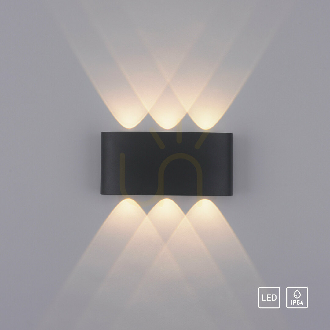 Sprawdź Kinkiet CARLO 9488-13 Antracyt 6xLED Kinkiet CARLO 9488-13 Antracyt 6xLED