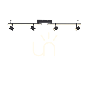 Plafon BARIK 6525-18 Czarny 5xGU10 small 10