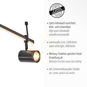 Plafon BARIK 6525-18 Czarny 5xGU10 small 3