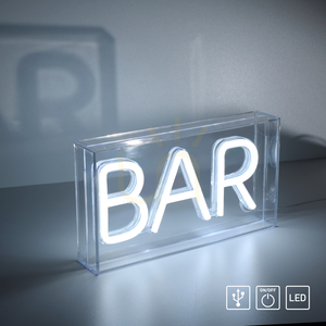 Kinkiet NEON-BAR 85026-16 Biały 1xLED small 20