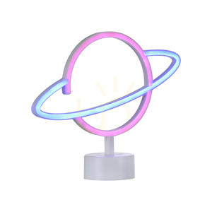 Lampa Stołowa NEON-SATURN 85029-70 Wielokolorowy 1xLED small 6