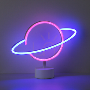 Lampa Stołowa NEON-SATURN 85029-70 Wielokolorowy 1xLED small 8