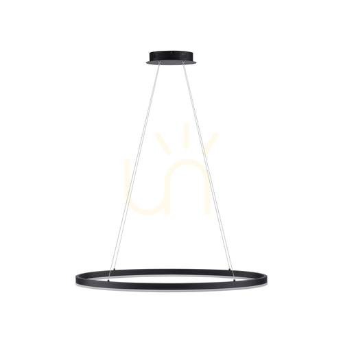 Sprawdź Lampa Wisząca TITUS 2392-13 Antracyt 1xLED