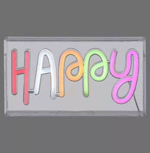 Kinkiet NEON-HAPPY 85027-70 Wielokolorowy 1xLED 2 Kinkiet NEON-HAPPY 85027-70 Wielokolorowy 1xLED small 2