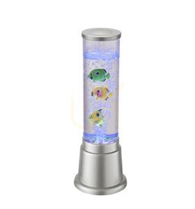 Dekoracyjna kolumna wodna LED AVA 85127-21, 12 × LED RGB, 3 rybki, 36 cm small 9