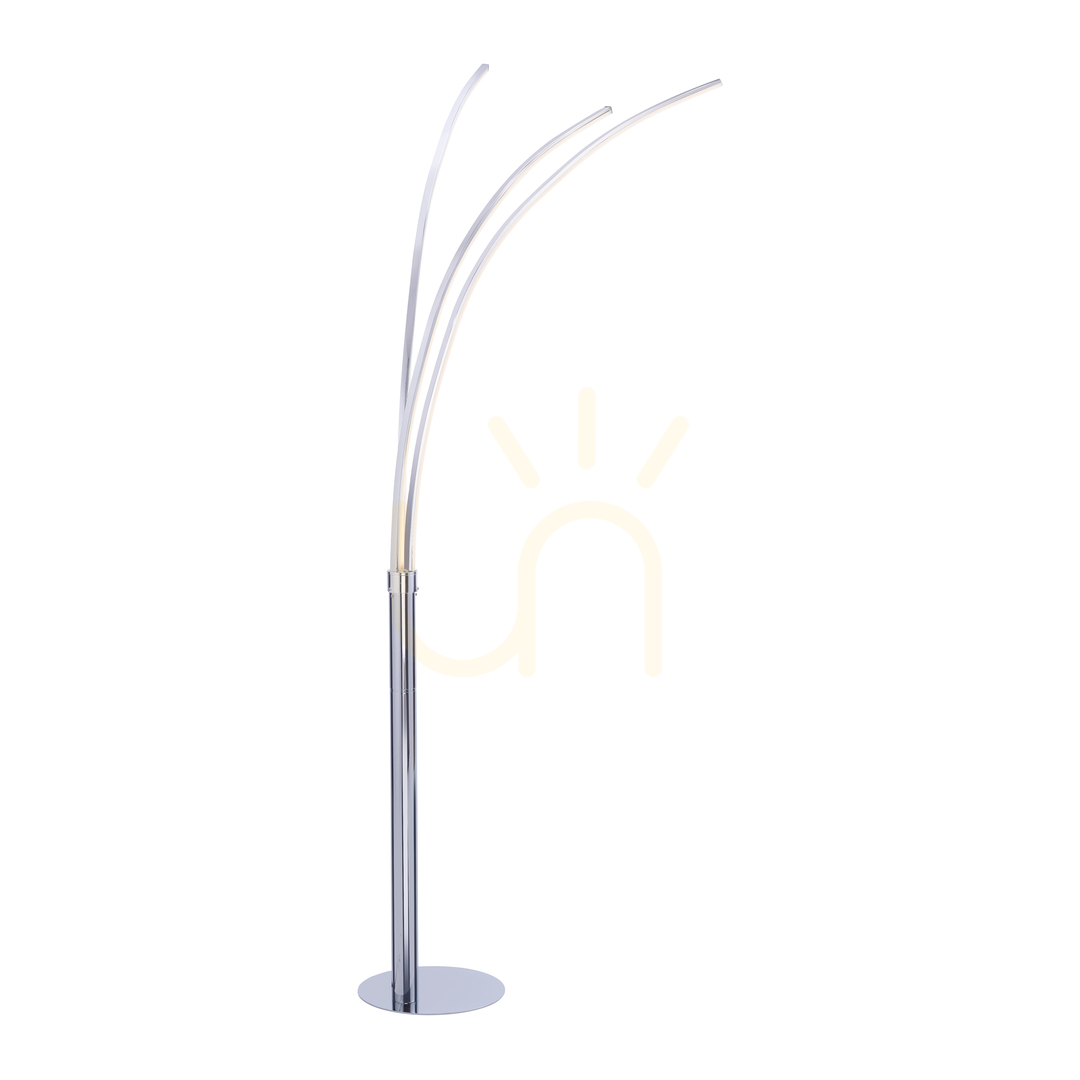 Zobacz Lampa Podłogowa MAJA 15383-55 Chrom 3xLED Lampa Podłogowa MAJA 15383-55 Chrom 3xLED