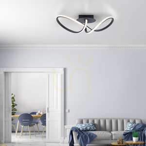 Plafon LED MARIA 15403-18 czarny, ściemnialny włącznikiem, 3000 K small 2